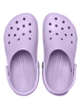 Zueco Niños Grandes Classic Clog Lila Crocs