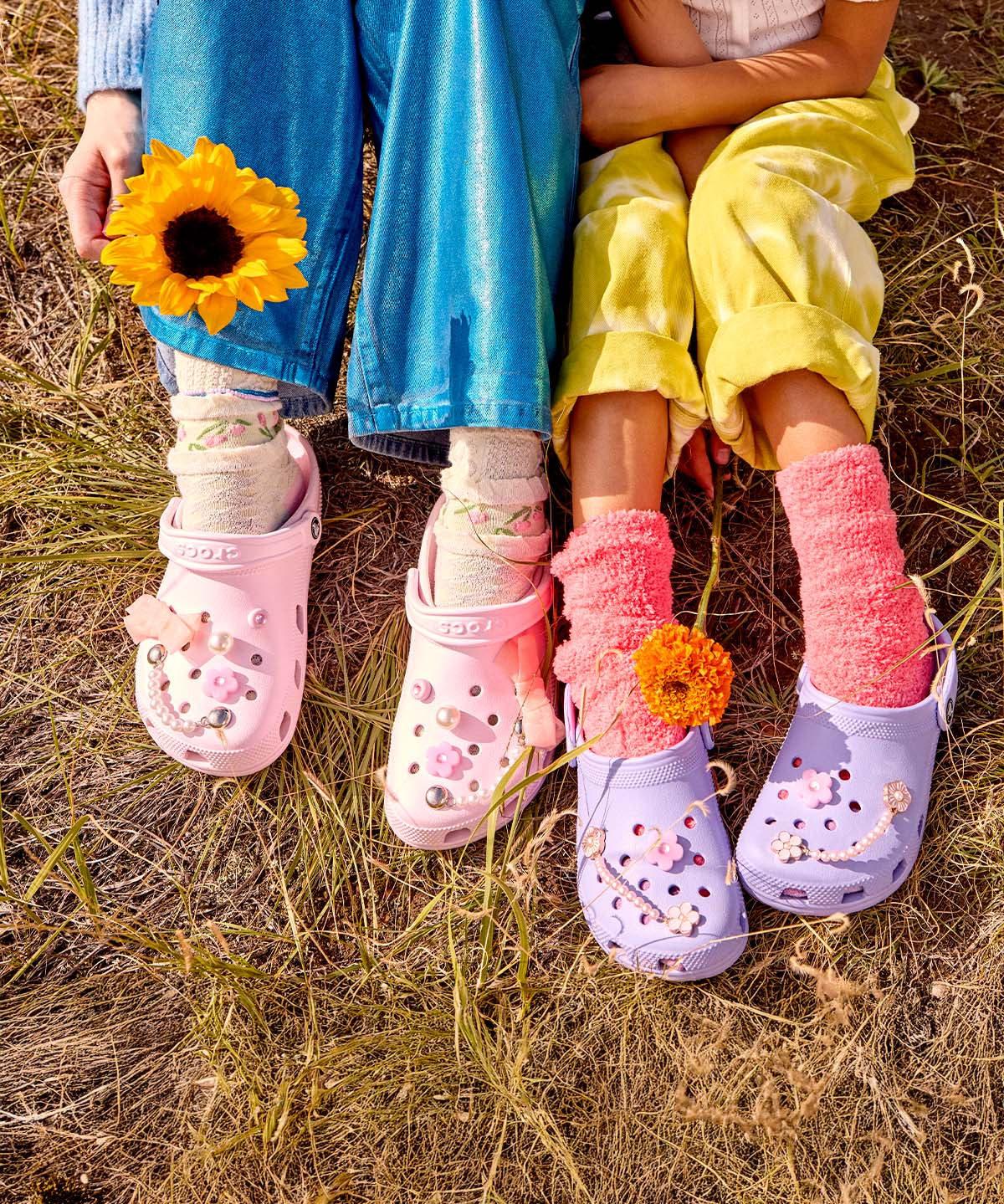 Zueco Infantil Niña Classic Clog K Morado Crocs