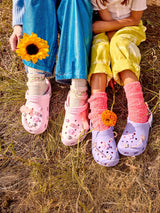 Zueco Infantil Niña Classic Clog K Morado Crocs