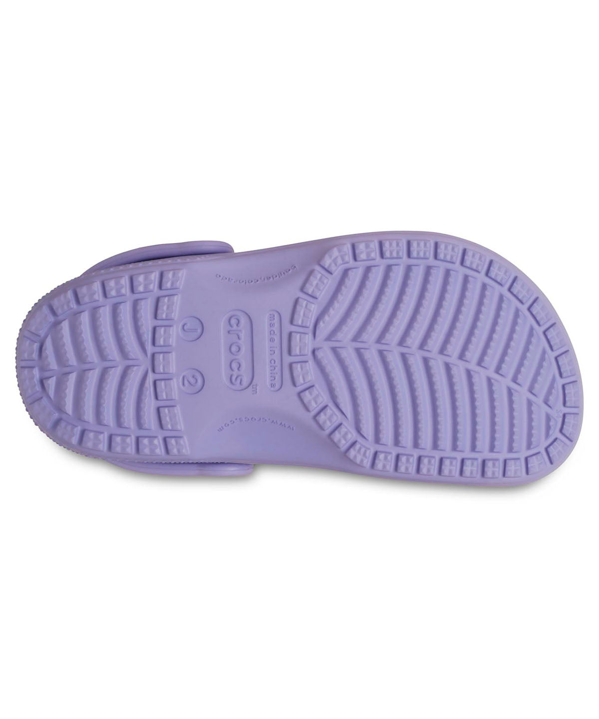 Zueco Infantil Niña Classic Clog K Morado Crocs