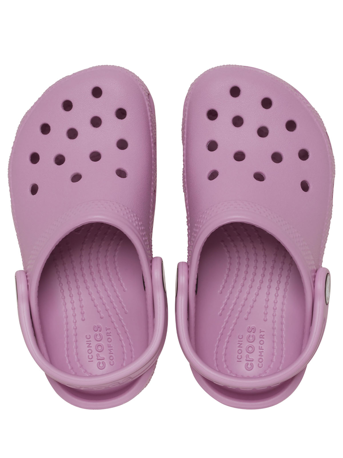 Zueco Infantil Toddler Niña Classic Clog T Morado Crocs