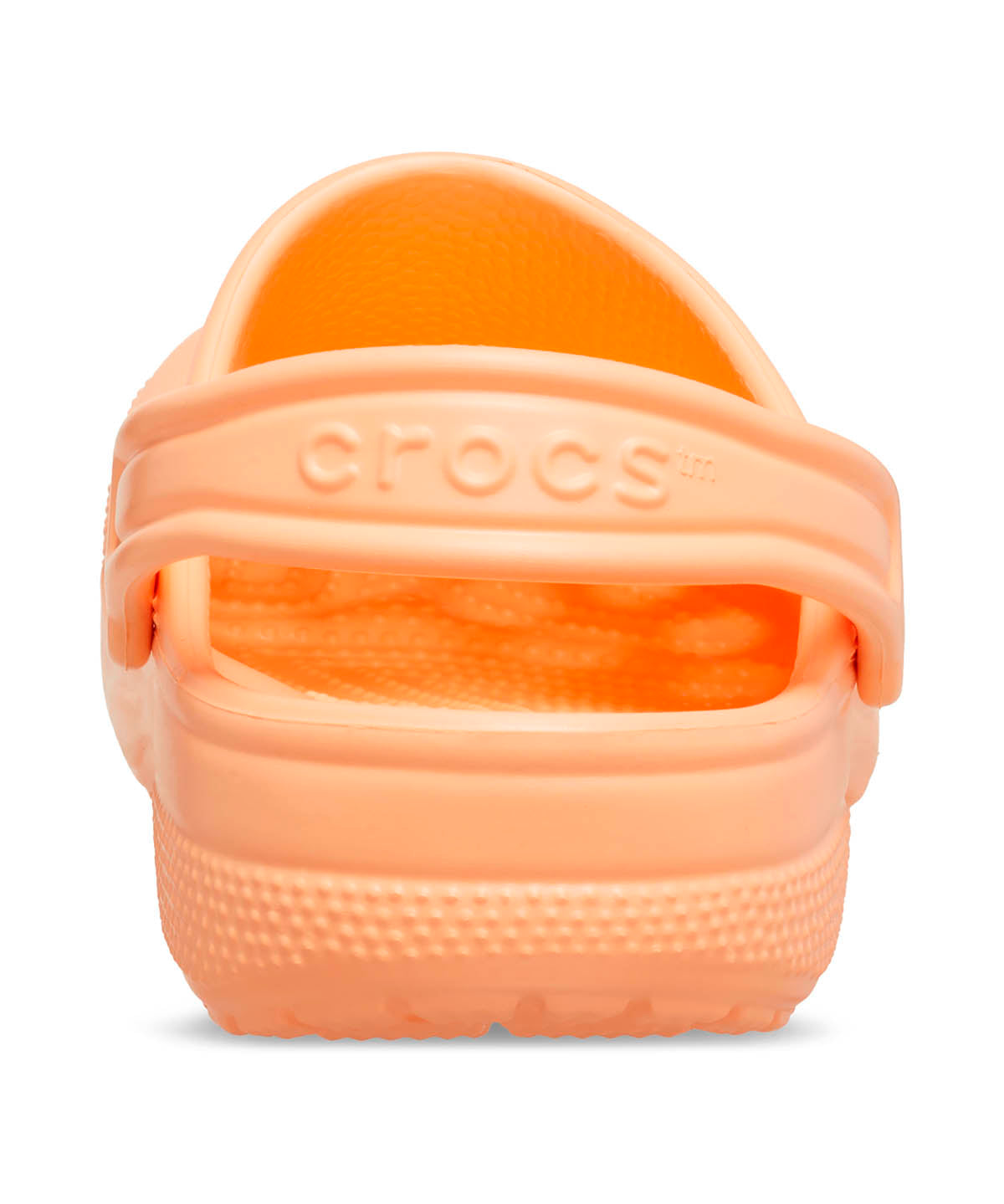 Zueco Niños Grandes Classic Clog Naranja Claro Crocs
