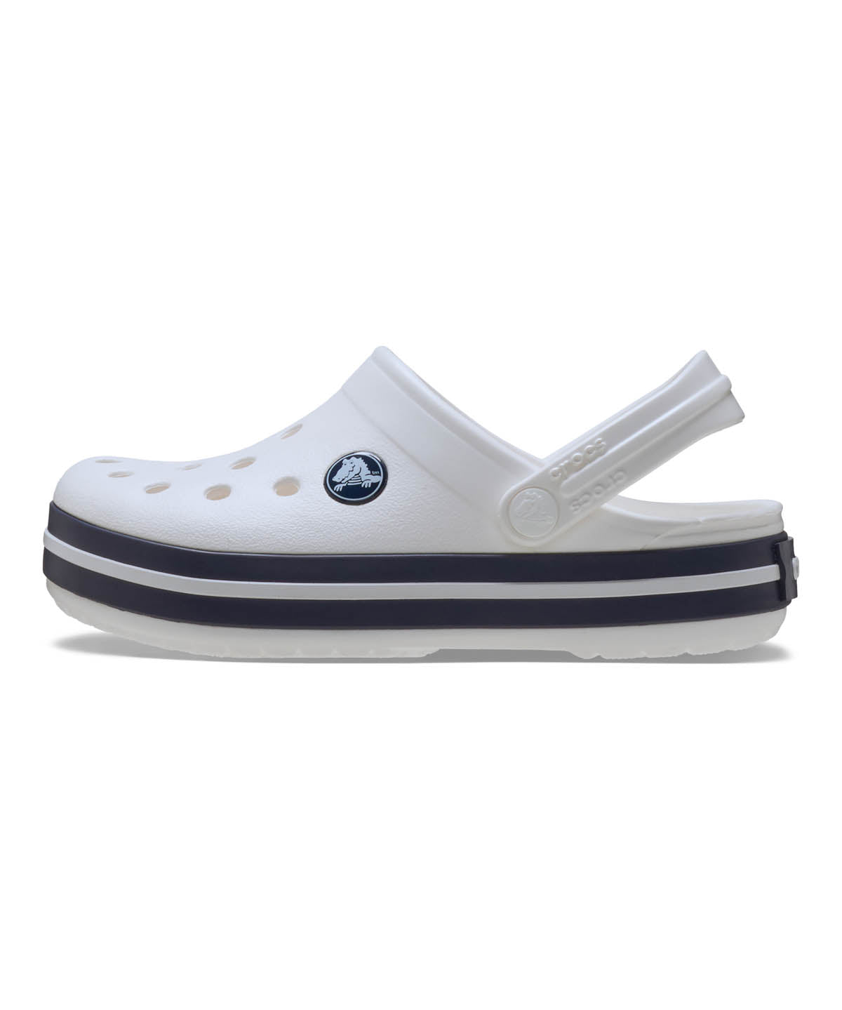 Zueco Niños Pequeños Crocband Clog Blanco Crocs