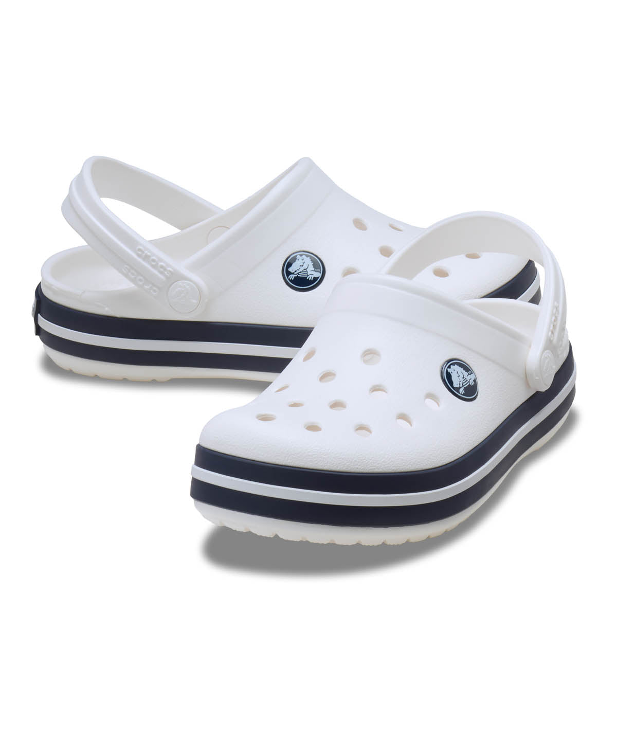 Zueco Niños Pequeños Crocband Clog Blanco Crocs