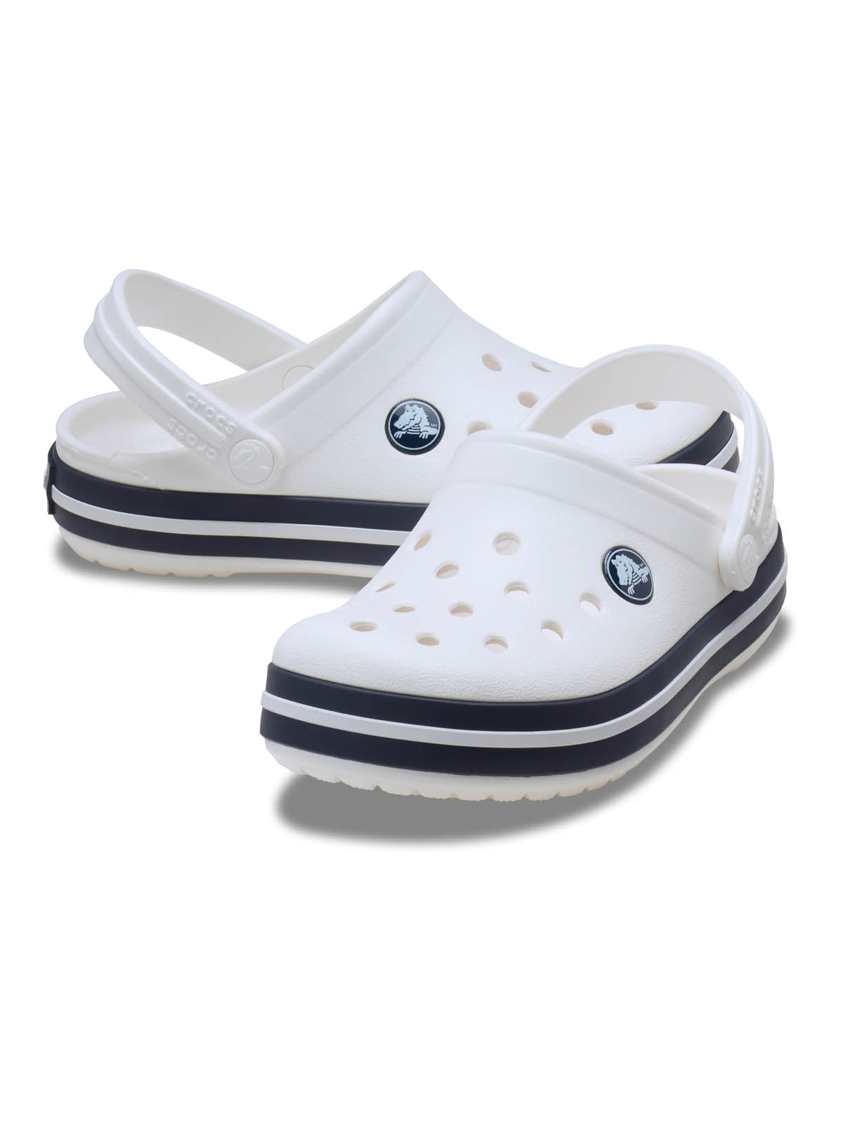 Zueco Niños Pequeños Crocband Clog Blanco Crocs