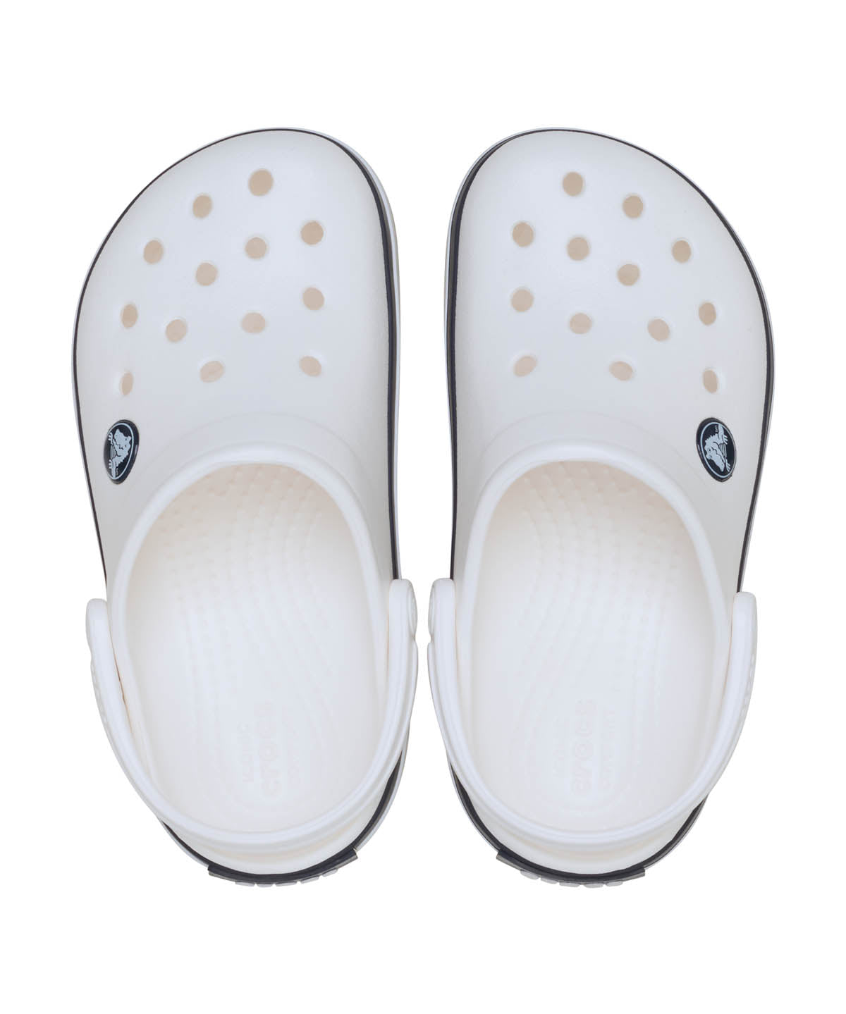 Zueco Niños Pequeños Crocband Clog Blanco Crocs