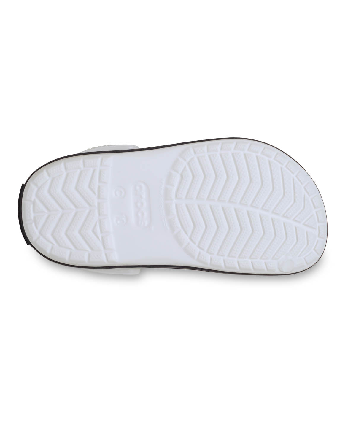 Zueco Niños Pequeños Crocband Clog Blanco Crocs
