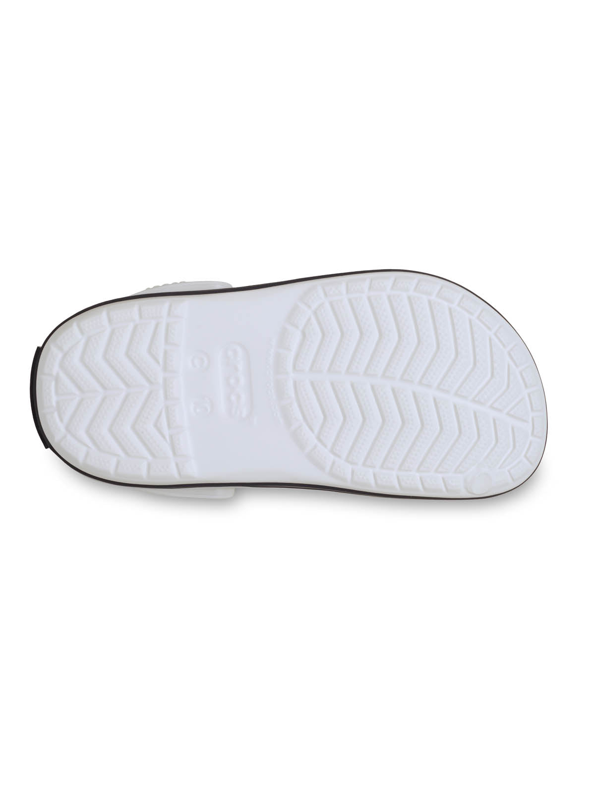 Zueco Niños Pequeños Crocband Clog Blanco Crocs