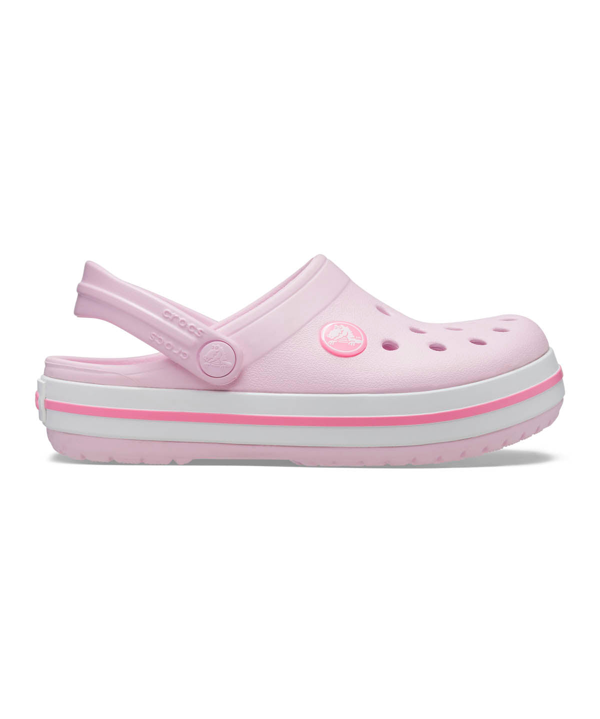 Zueco Niños Pequeños Crocband Clog Rosa Crocs