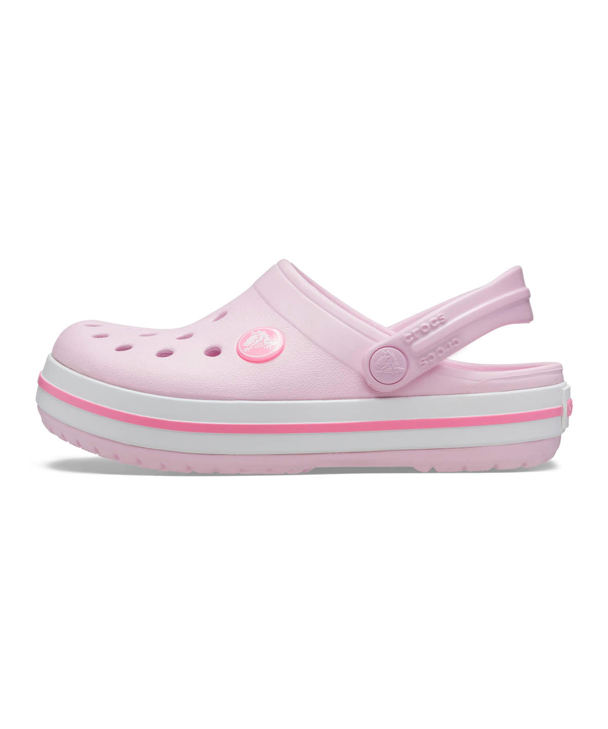 Zueco Niños Pequeños Crocband Clog Rosa Crocs