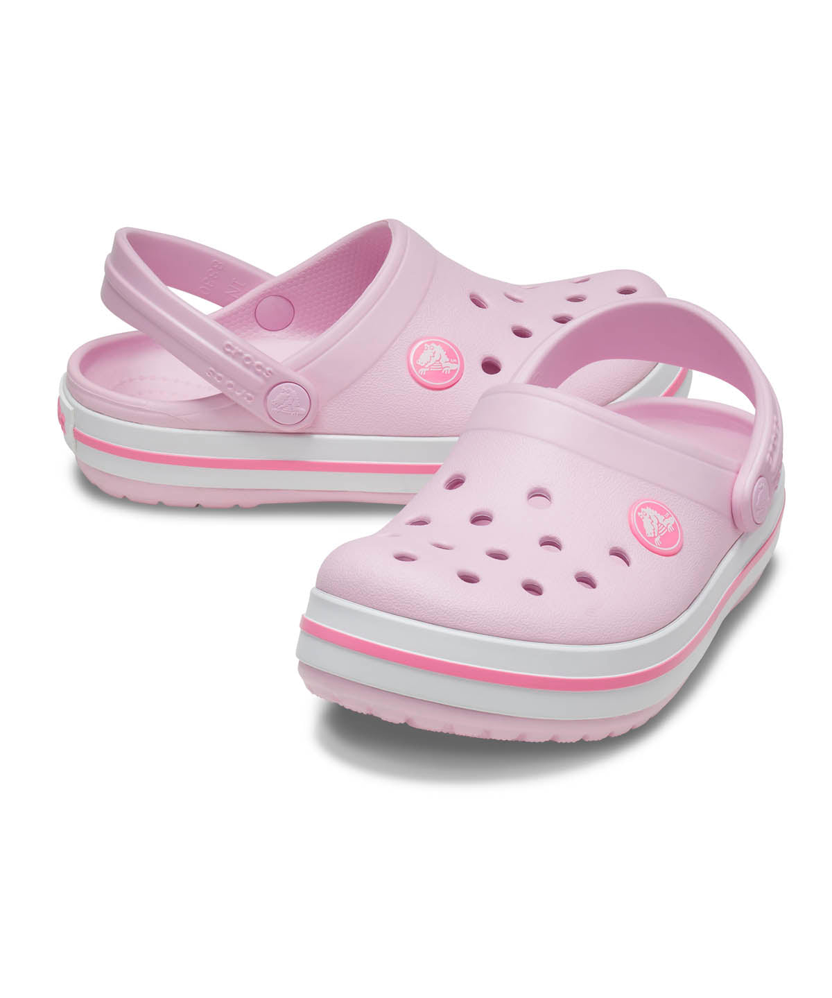 Zueco Niños Pequeños Crocband Clog Rosa Crocs
