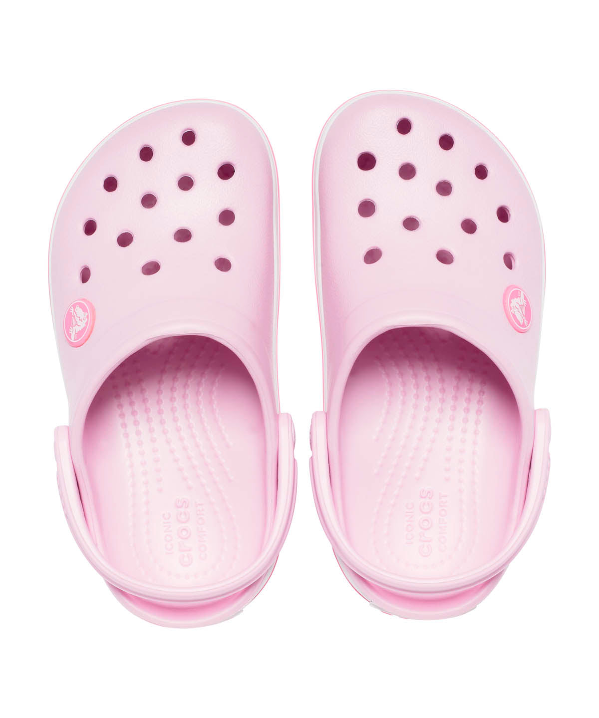 Zueco Niños Pequeños Crocband Clog Rosa Crocs
