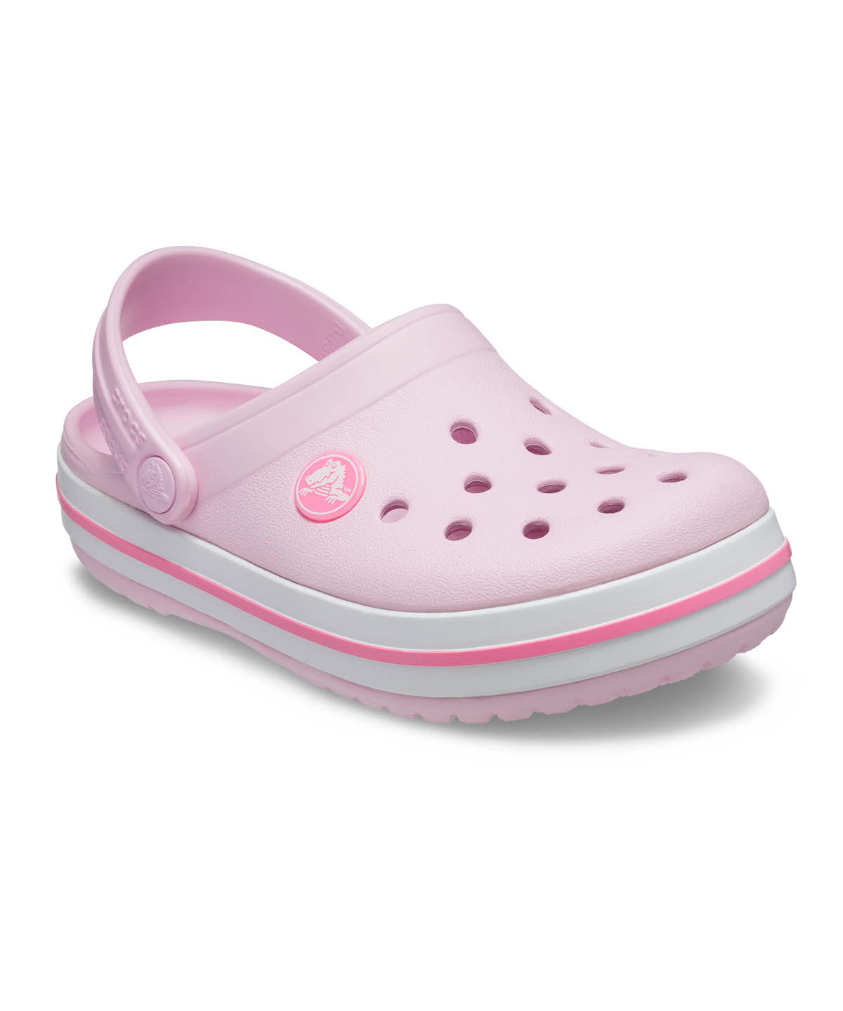Zueco Niños Pequeños Crocband Clog Rosa Crocs