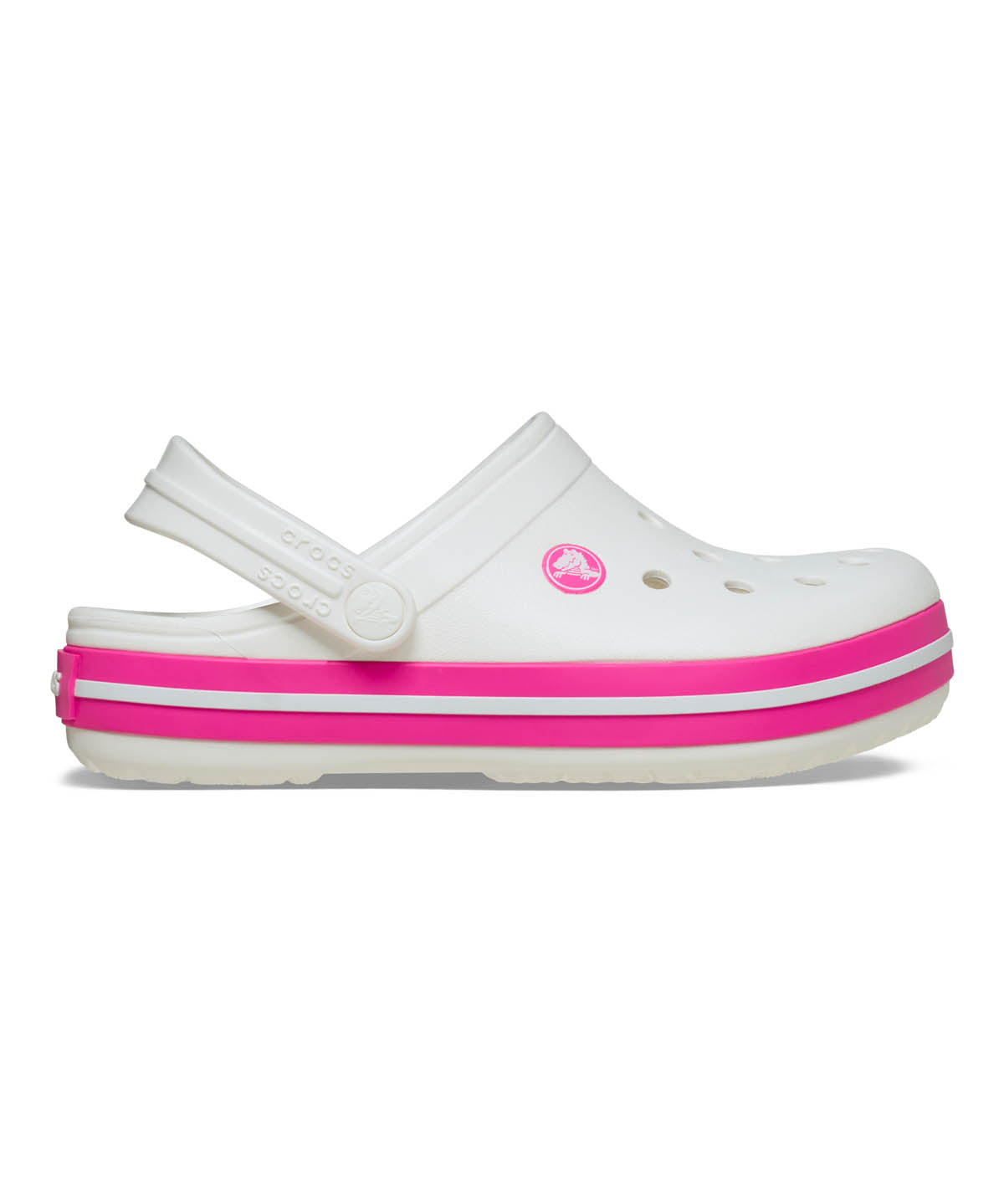 Zueco Niños Pequeños Crocband Clog Blanco Crocs