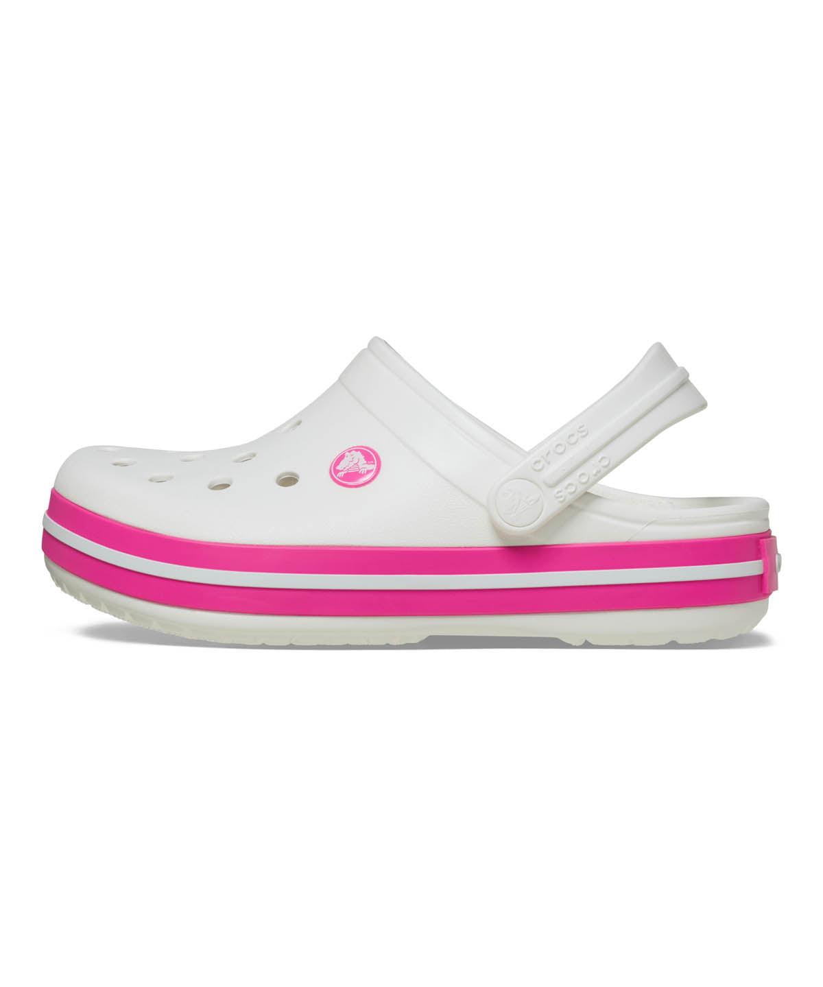 Zueco Niños Pequeños Crocband Clog Blanco Crocs