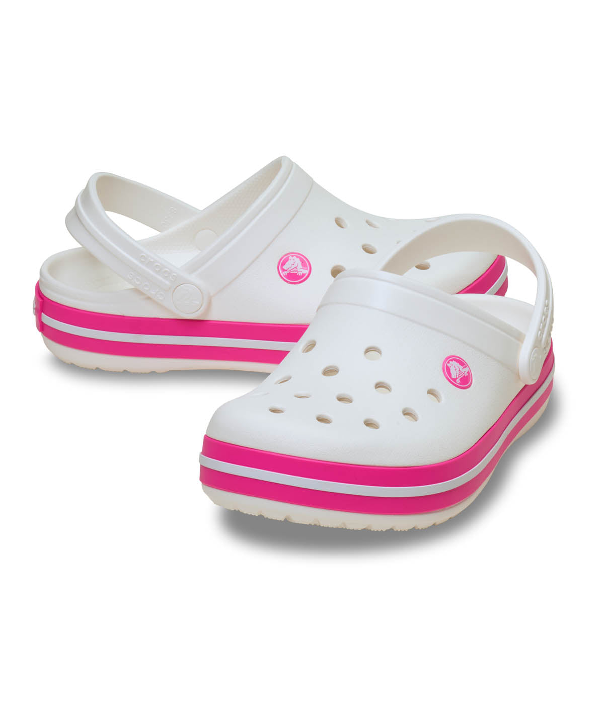 Zueco Niños Pequeños Crocband Clog Blanco Crocs