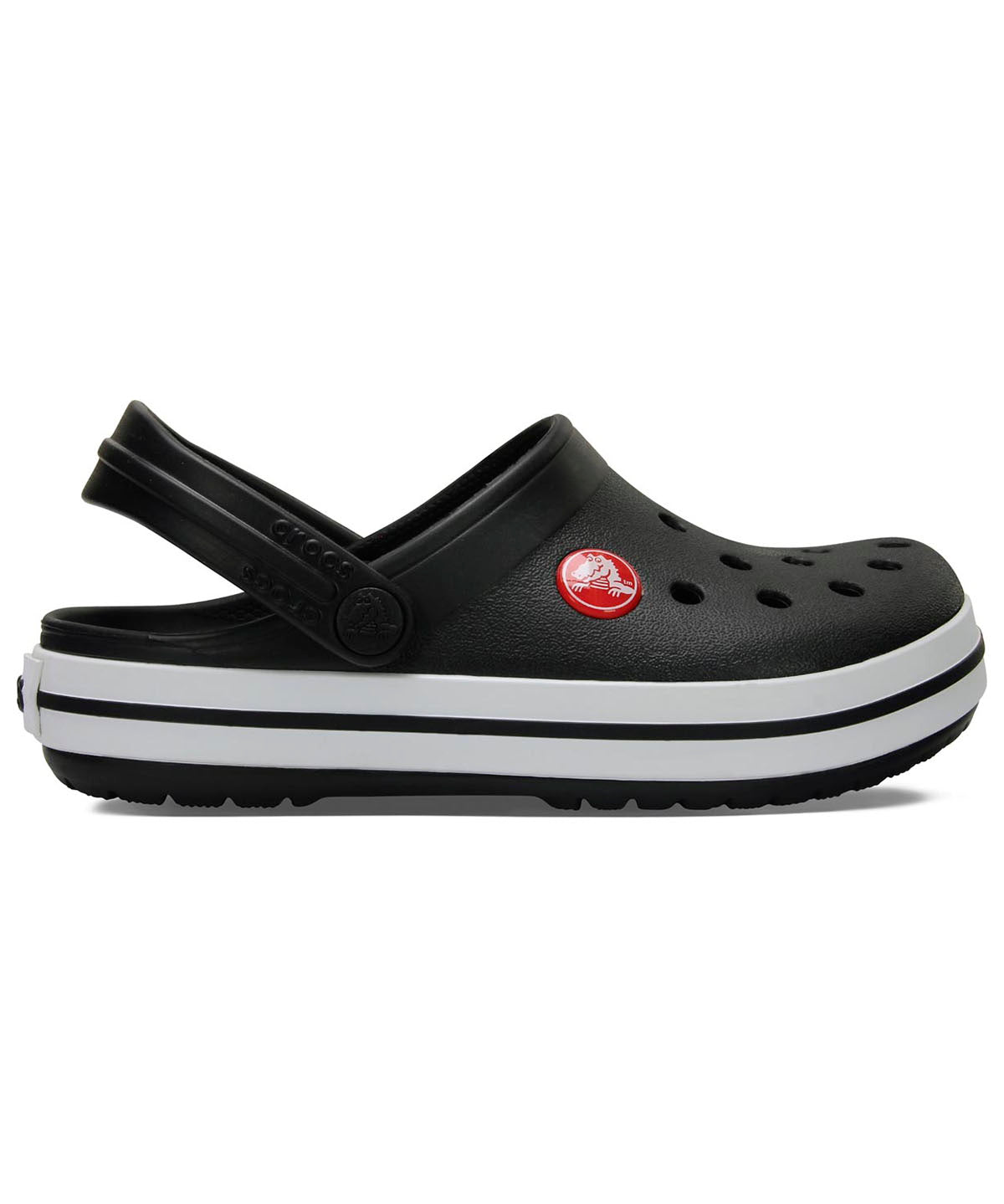 Zueco Infantil Niño Crocband Clog K Negro Crocs
