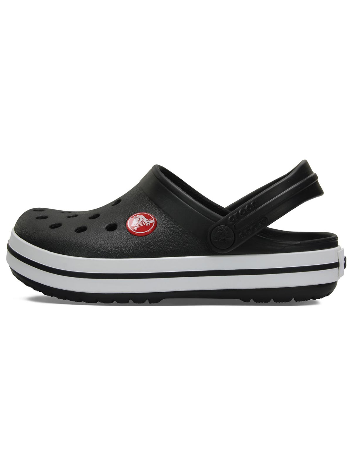 Zueco Infantil Niño Crocband Clog K Negro Crocs