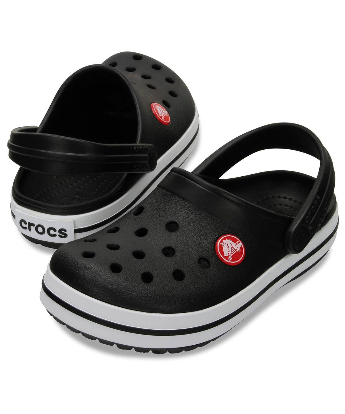 Zueco Infantil Niño Crocband Clog K Negro Crocs
