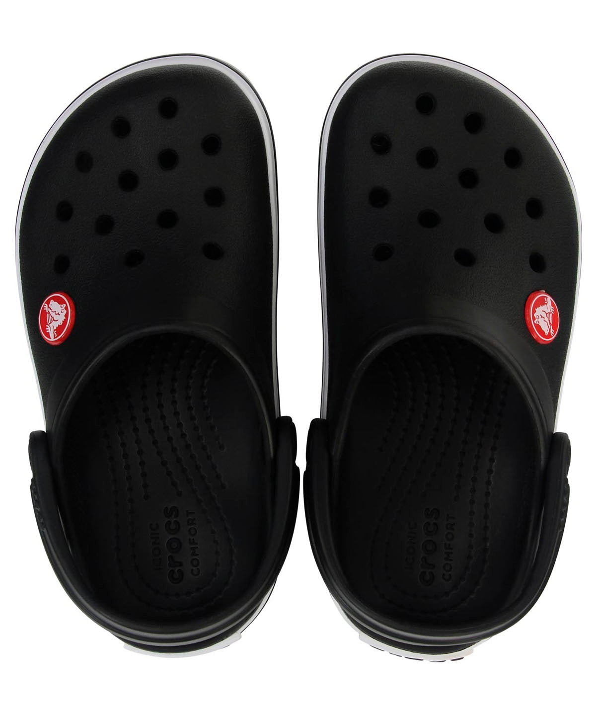 Zueco Infantil Niño Crocband Clog K Negro Crocs