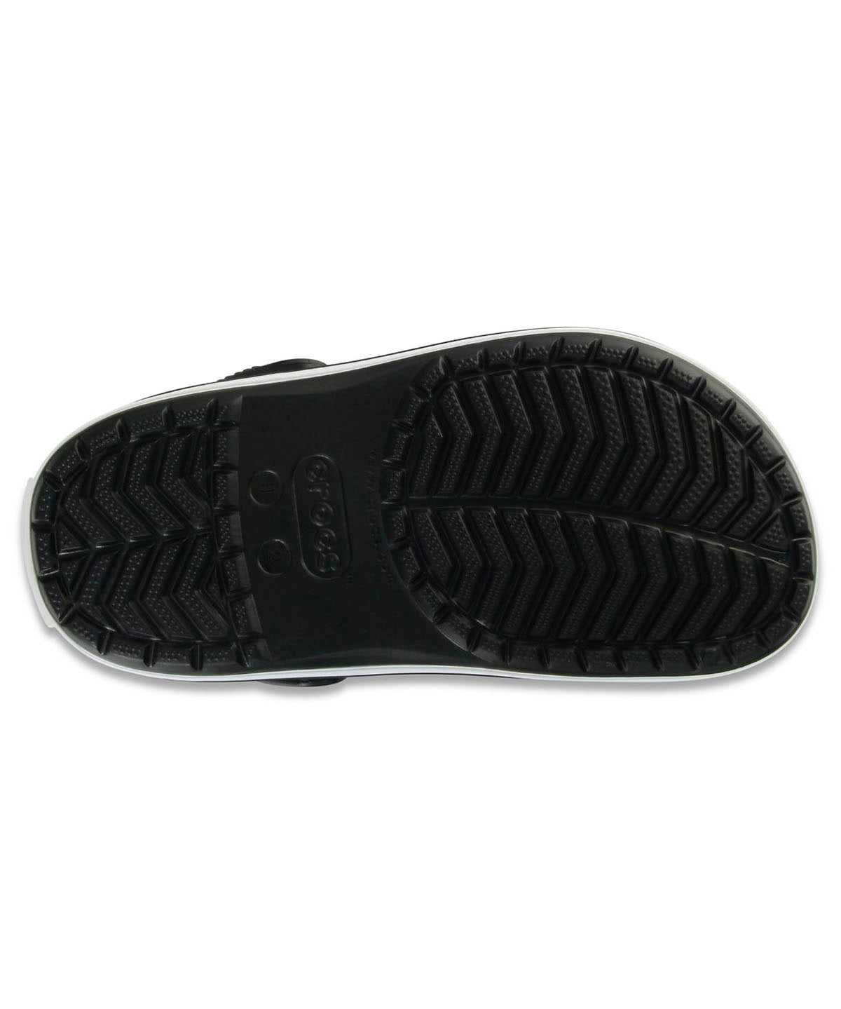 Zueco Infantil Niño Crocband Clog K Negro Crocs