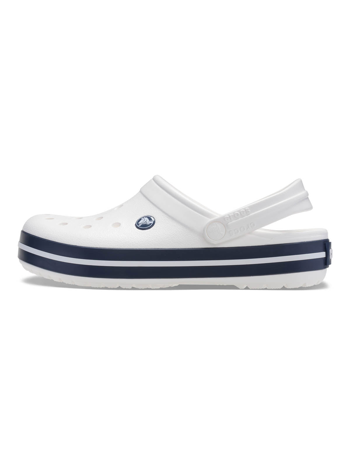 Zueco Niños Grandes Crocband Clog Blanco Crocs
