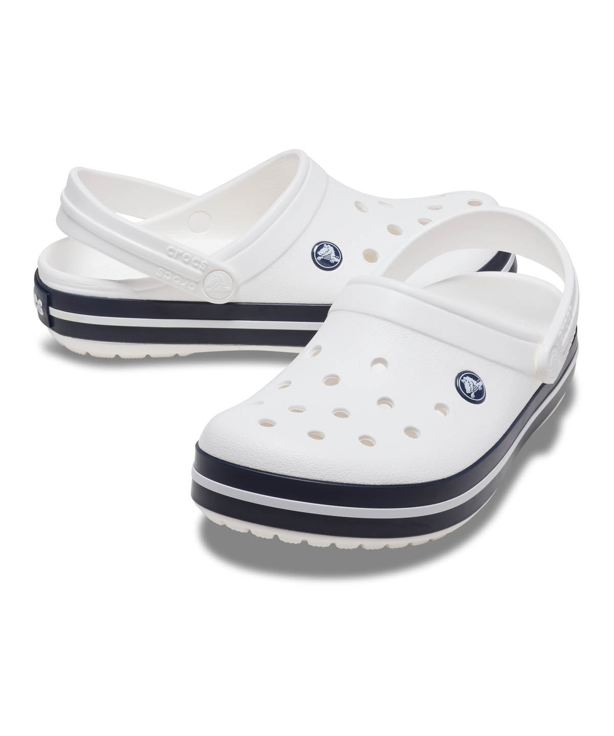 Zueco Niños Grandes Crocband Clog Blanco Crocs