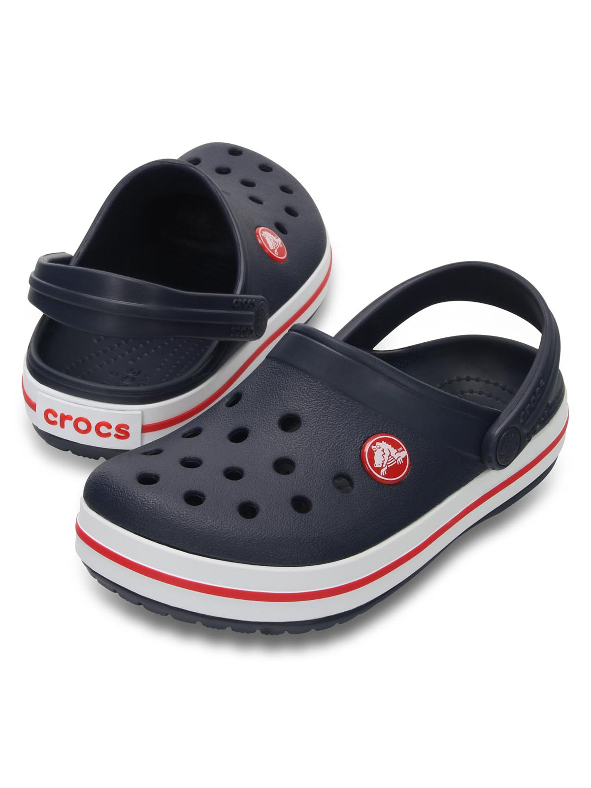 Zueco Niños Grandes Crocband Clog Azul Crocs