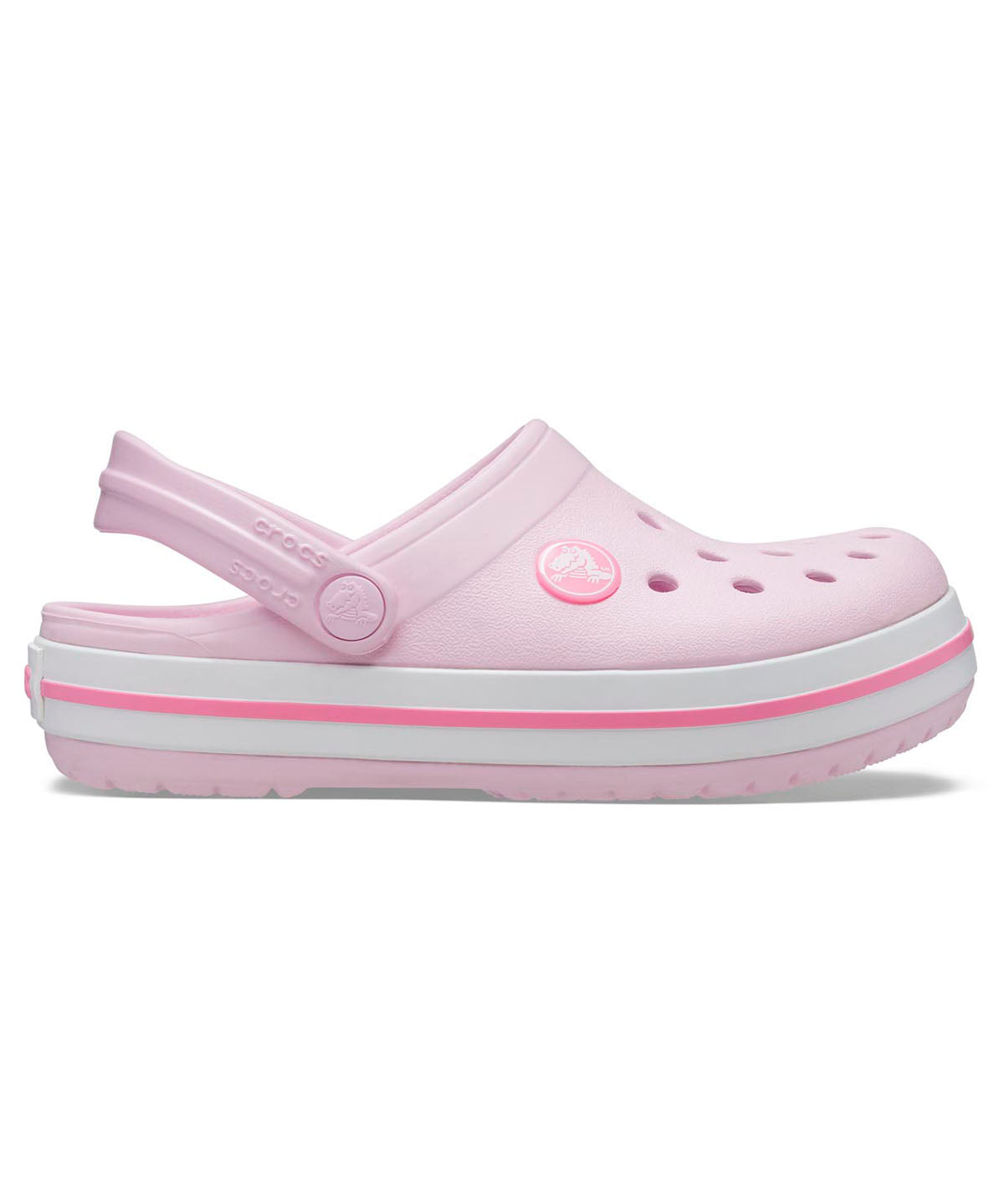 Zueco Infantil Niña Crocband Clog K Rosado Crocs