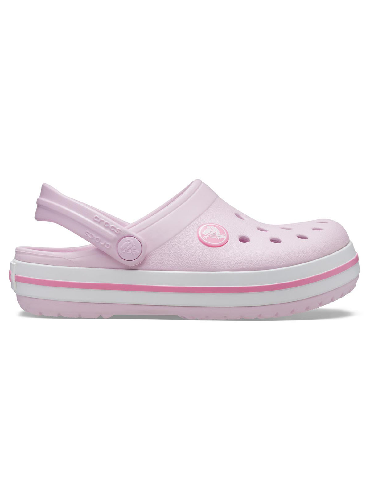 Zueco Infantil Niña Crocband Clog K Rosado Crocs