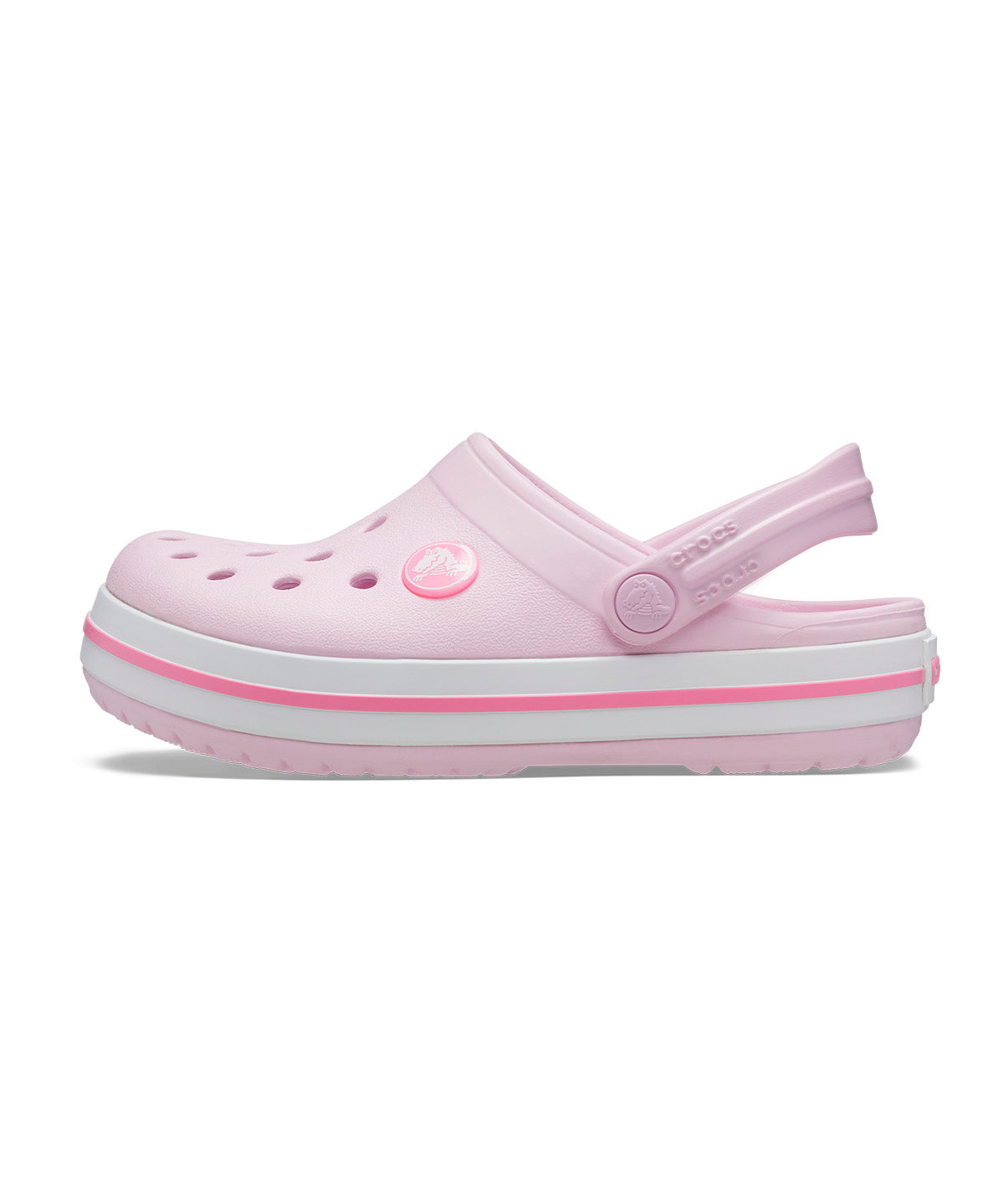 Zueco Infantil Niña Crocband Clog K Rosado Crocs