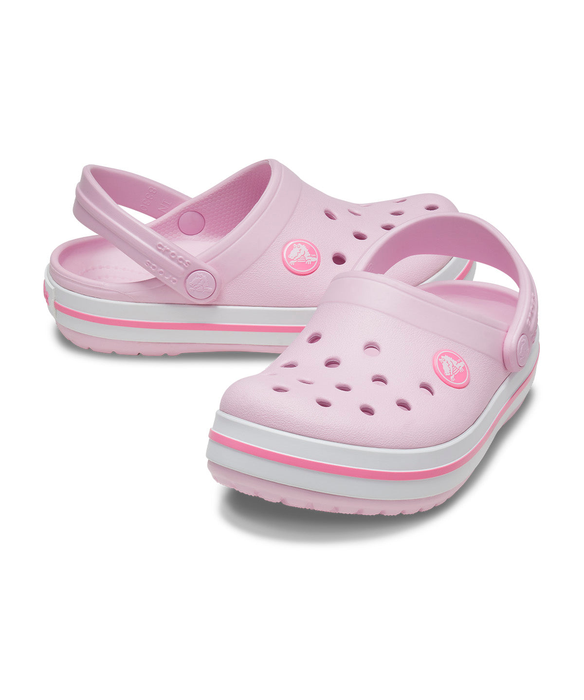 Zueco Infantil Niña Crocband Clog K Rosado Crocs