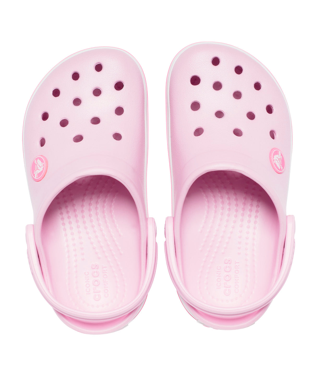 Zueco Infantil Niña Crocband Clog K Rosado Crocs