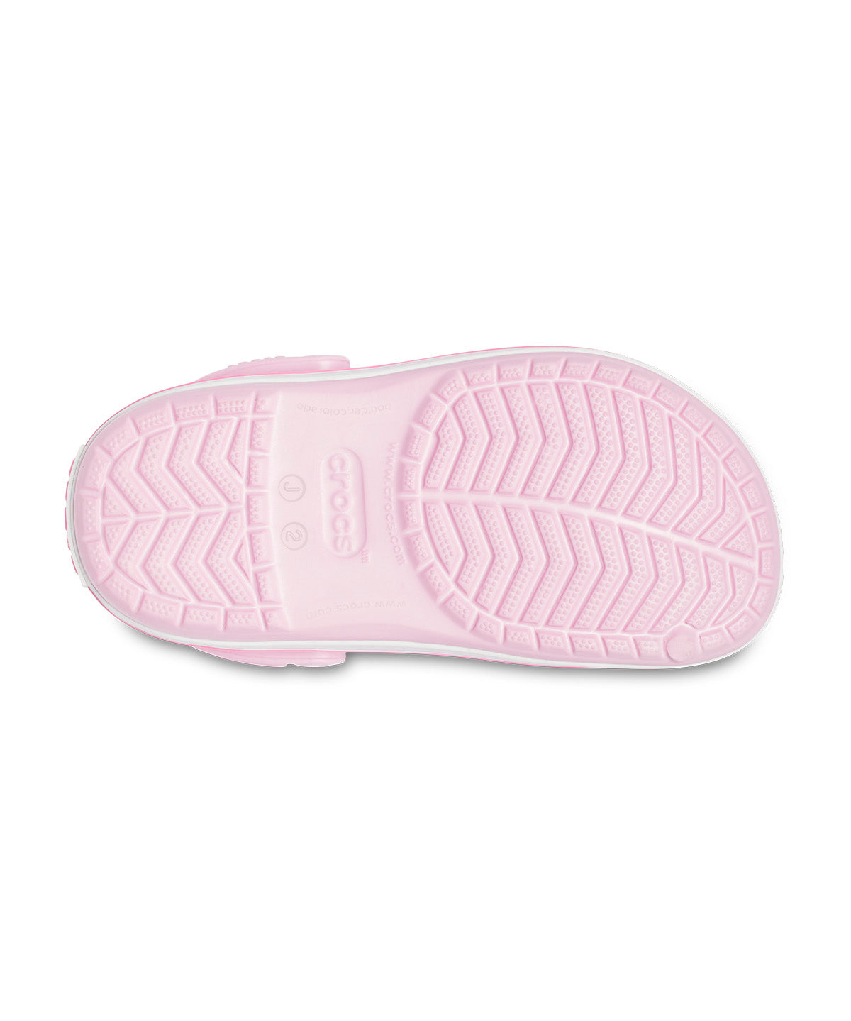 Zueco Infantil Niña Crocband Clog K Rosado Crocs