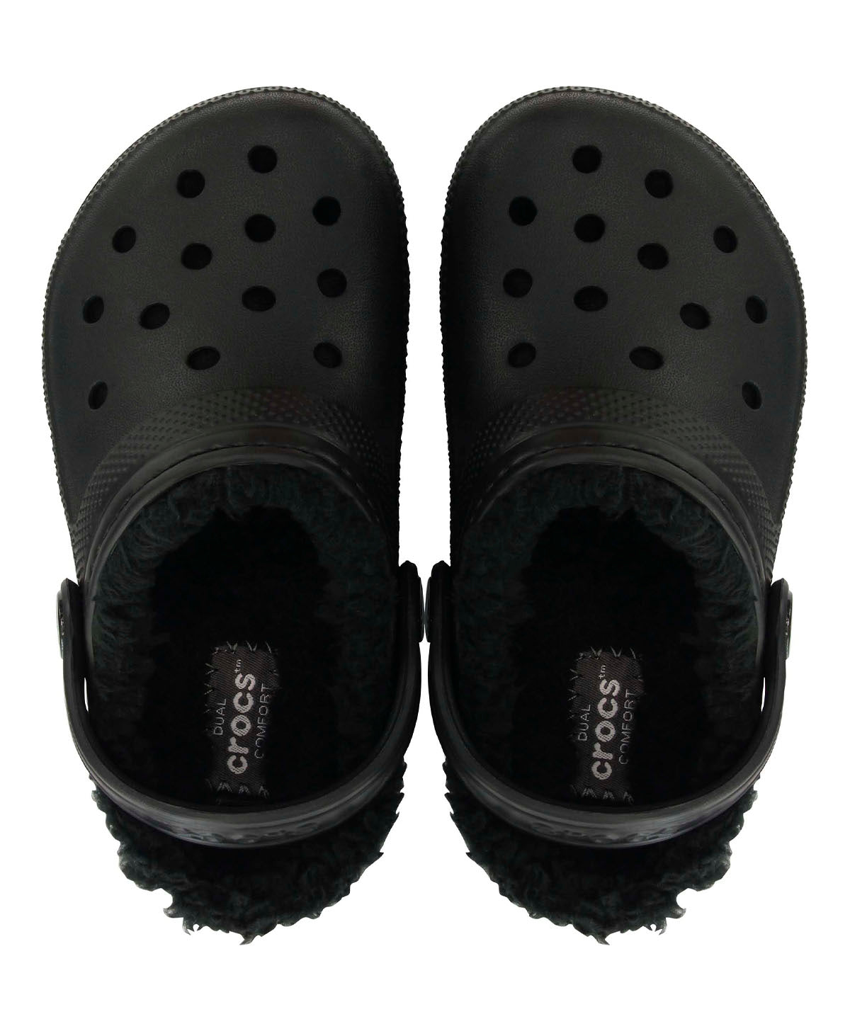 Zueco Infantil Niño Classic Lined Clog K Negro Crocs