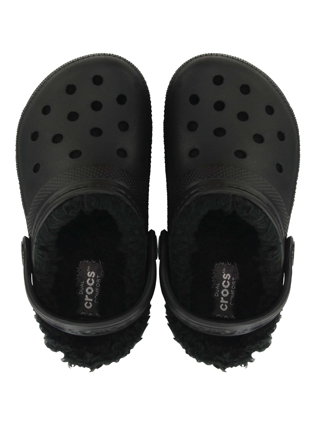 Zueco Infantil Niño Classic Lined Clog K Negro Crocs