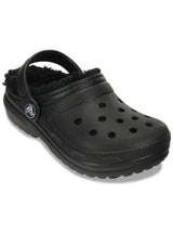 Zueco Infantil Niño Classic Lined Clog K Negro Crocs