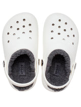 Zueco Infantil Niña Classic Lined Clog K Blanco Crocs