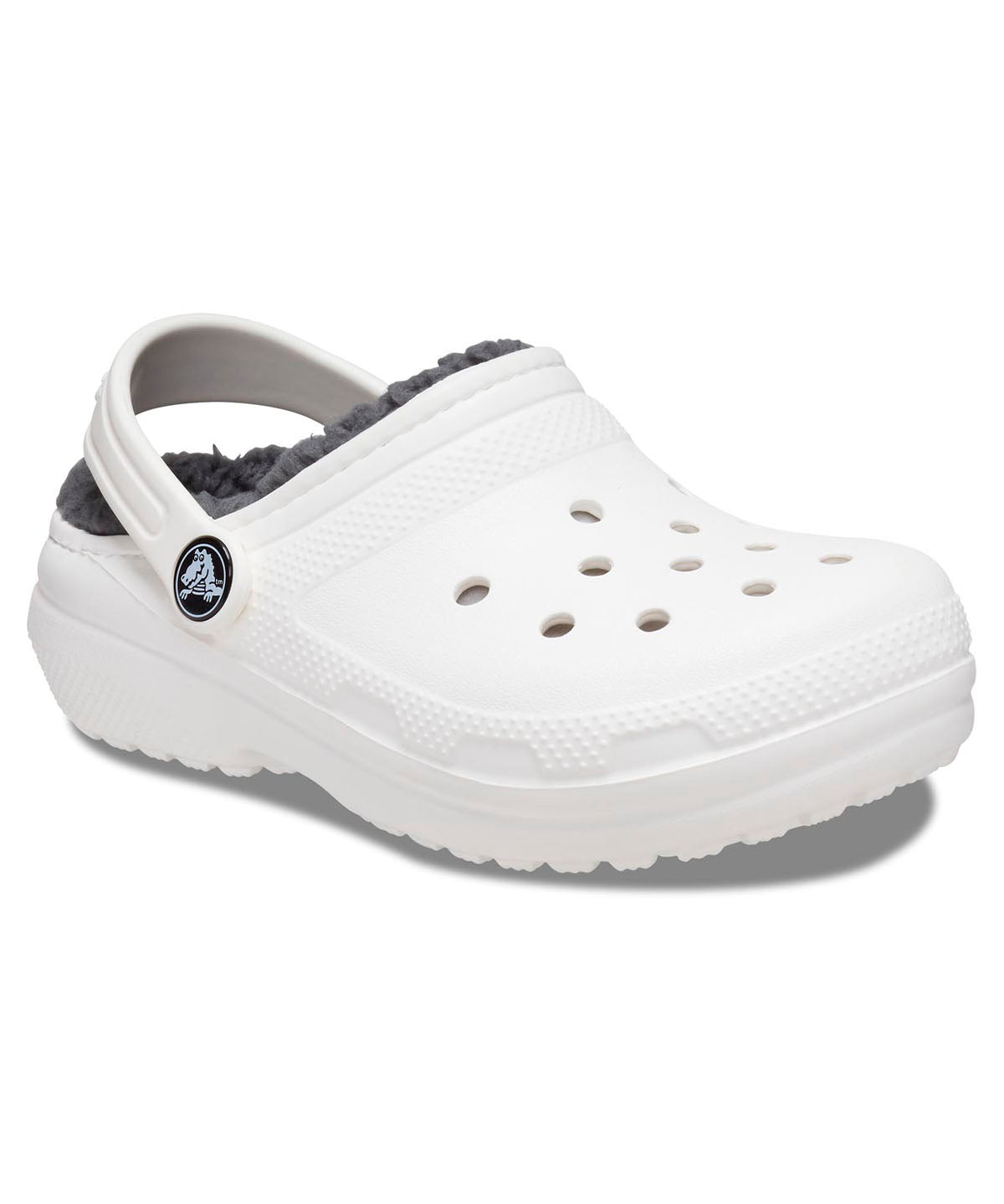 Zueco Infantil Niña Classic Lined Clog K Blanco Crocs