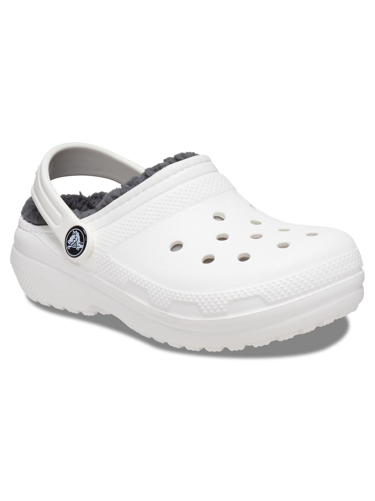Zueco Infantil Niña Classic Lined Clog K Blanco Crocs