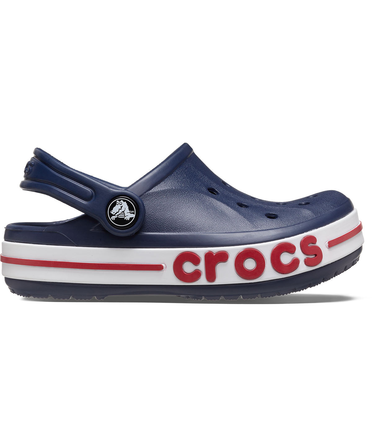 Zueco Niños Grandes Bayaband Clog Azul Crocs