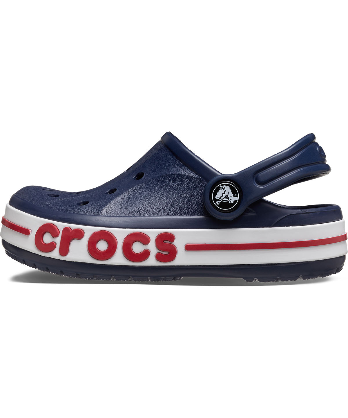 Zueco Niños Grandes Bayaband Clog Azul Crocs