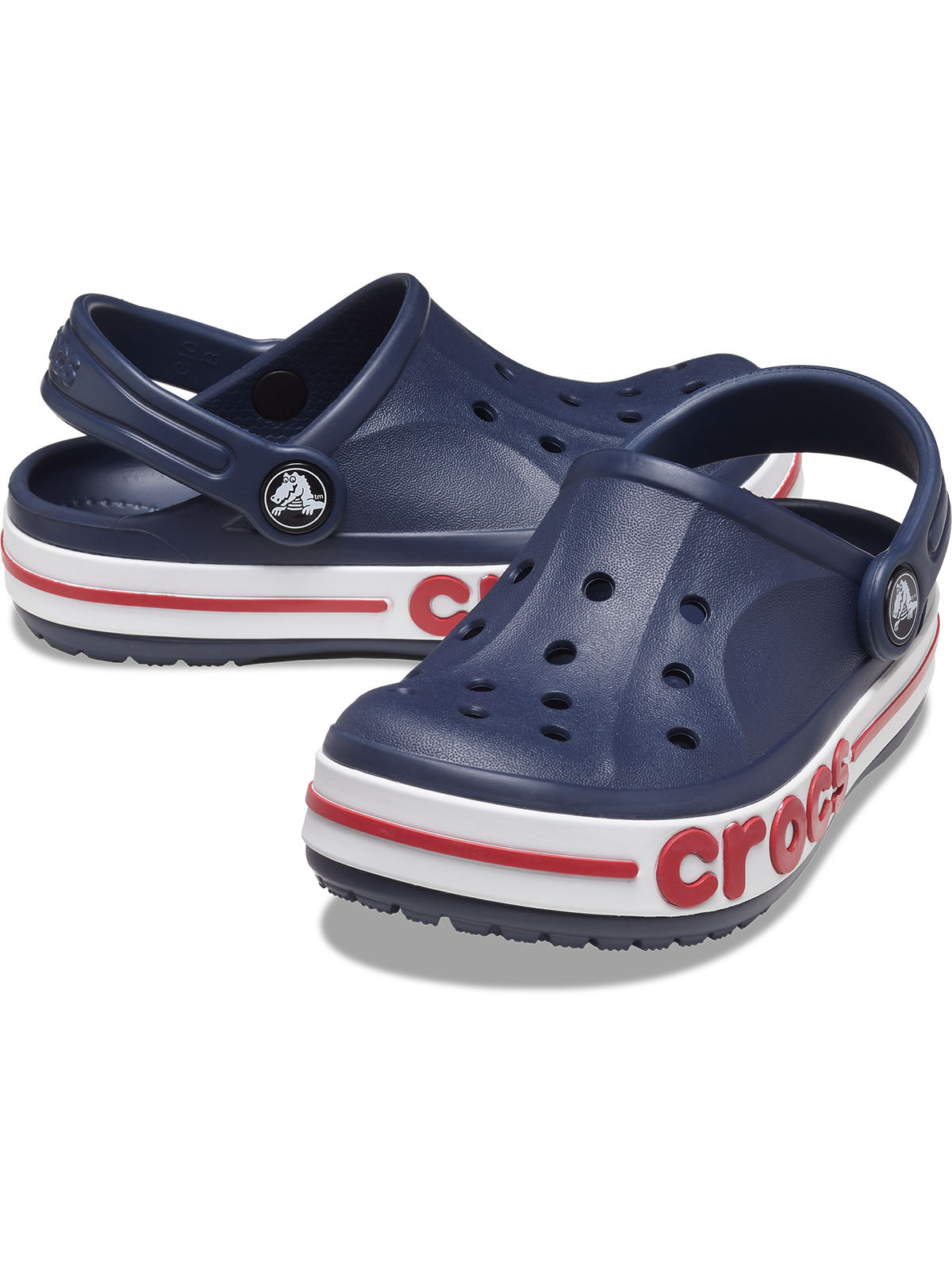 Zueco Niños Grandes Bayaband Clog Azul Crocs