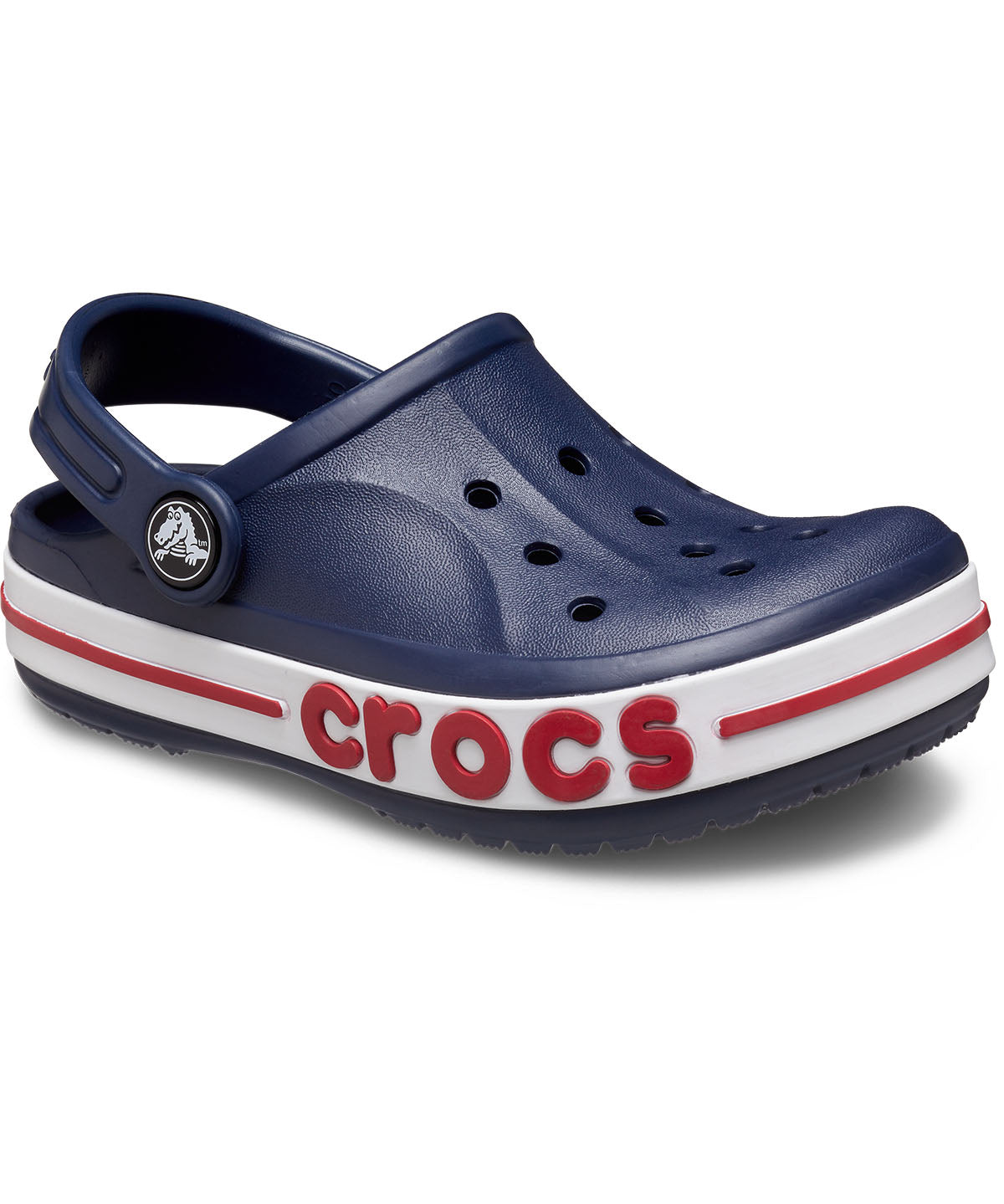 Zueco Niños Grandes Bayaband Clog Azul Crocs