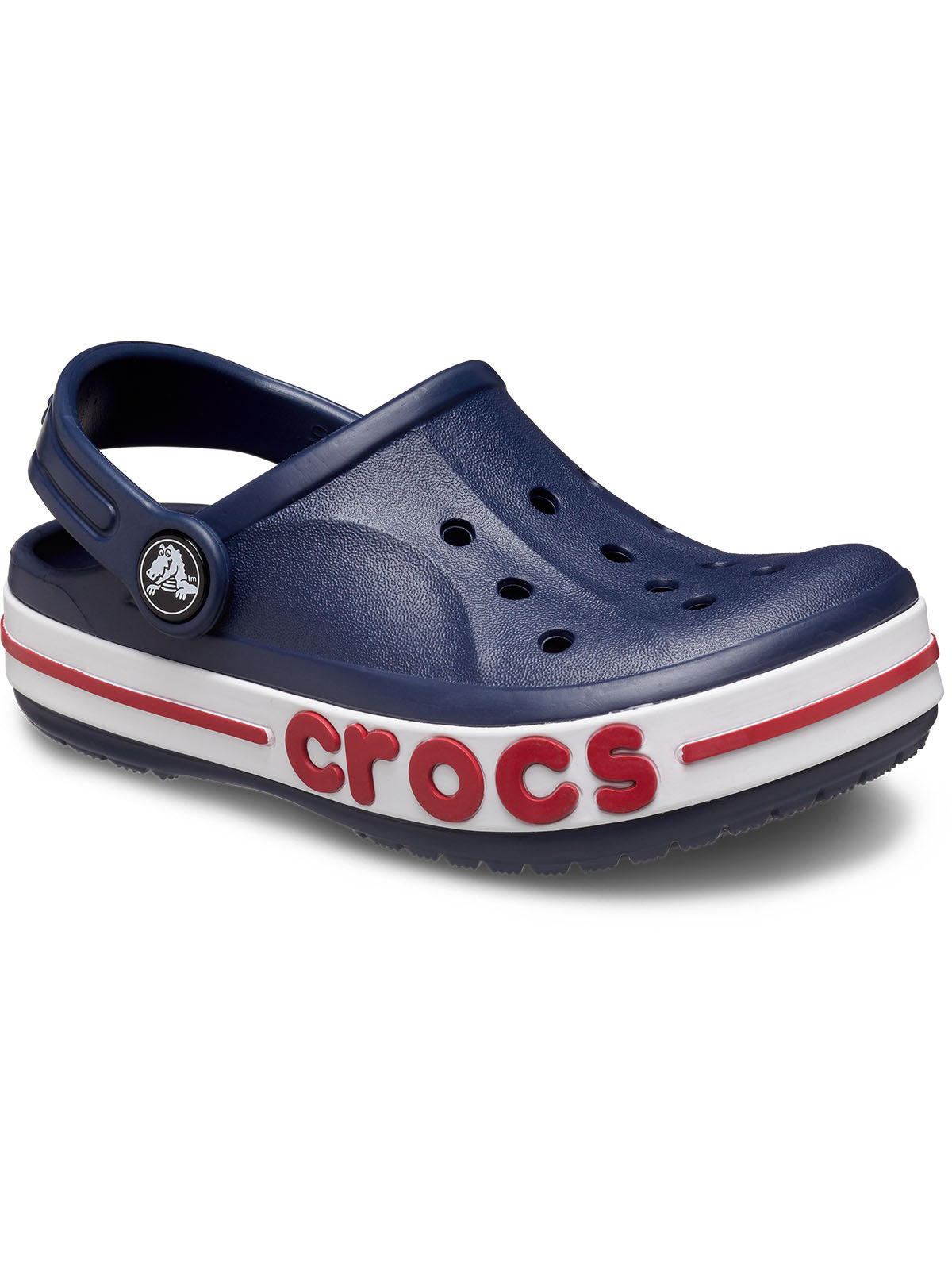 Zueco Niños Grandes Bayaband Clog Azul Crocs