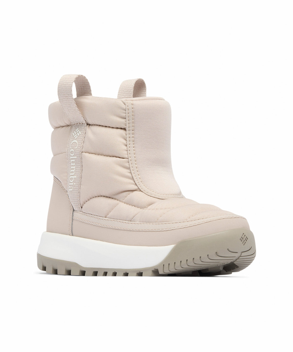 Bota Niños Snowtrot Mid Gris Taupe Columbia