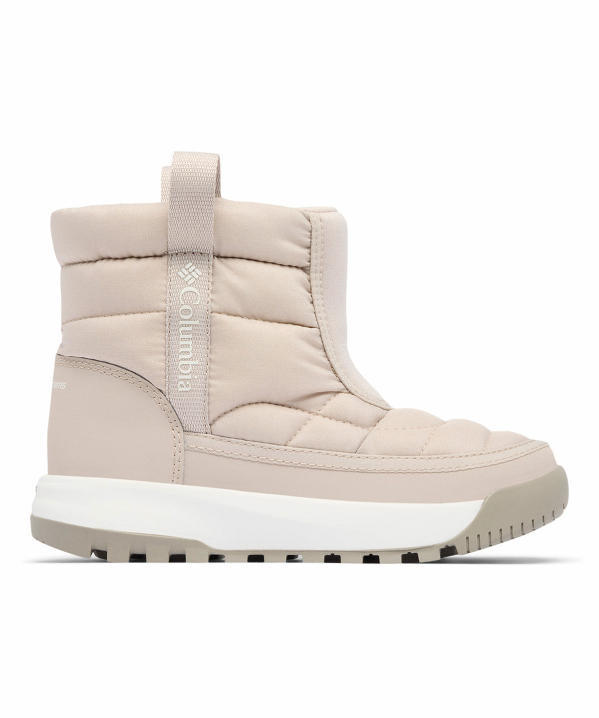 Bota Niños Snowtrot Mid Gris Taupe Columbia