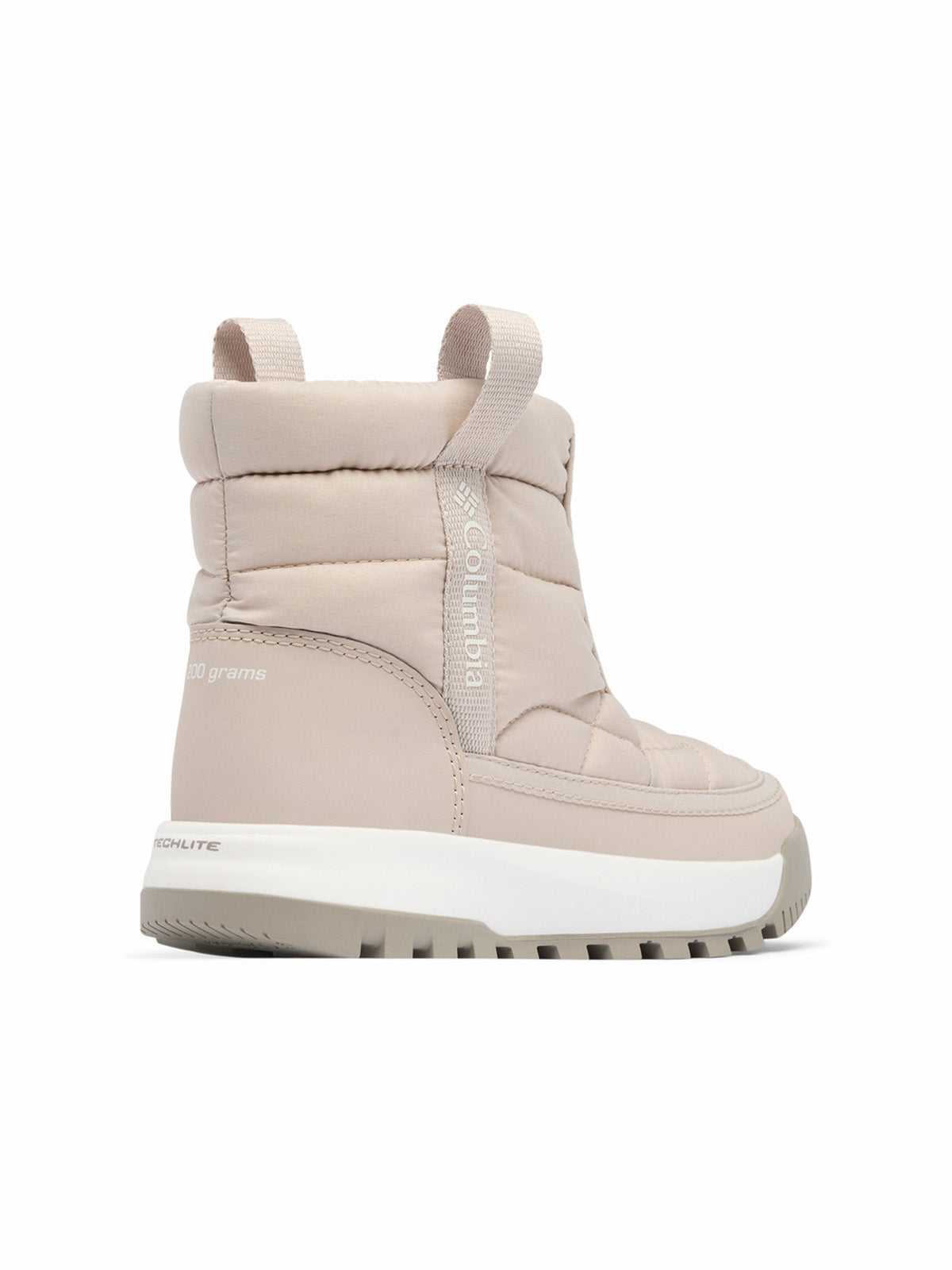 Bota Niños Snowtrot Mid Gris Taupe Columbia