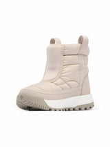Bota Niños Snowtrot Mid Gris Taupe Columbia