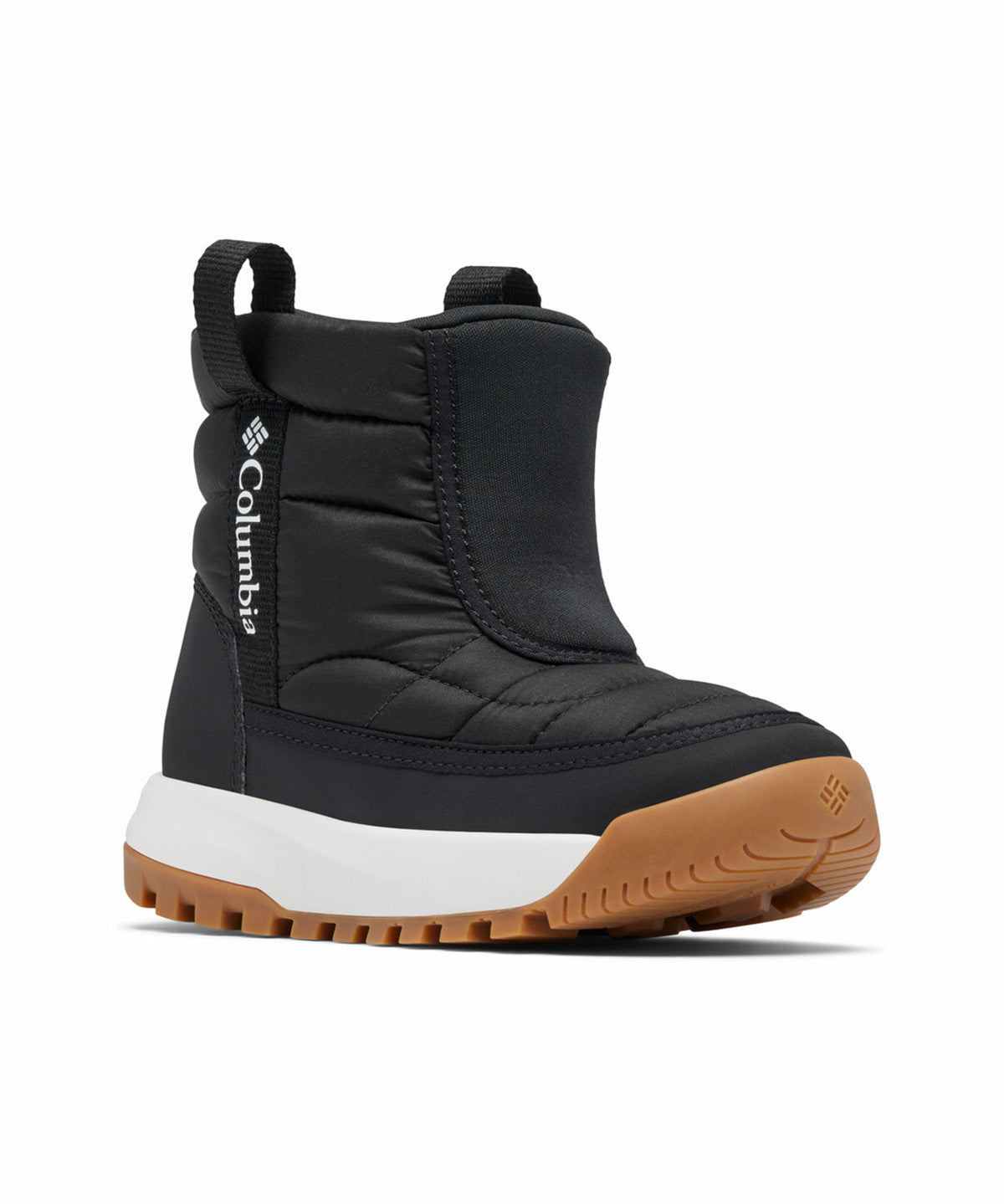 Bota Niños Snowtrot Mid Negro Columbia